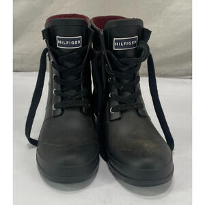 Tommy Hilfiger Rubber Navy Blue Rain Boots Size 9.5